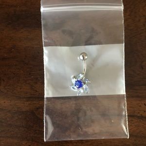 Flower Belly Button Ring